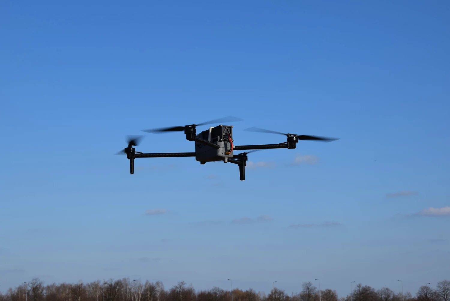 SkyHover podczas rzeczywistego testu w locie
